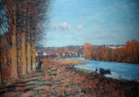 Winter Morning von Alfred Sisley