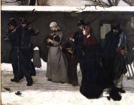 What is Called Vagrancy or, The Hunters of Vincennes von Alfred Stevens