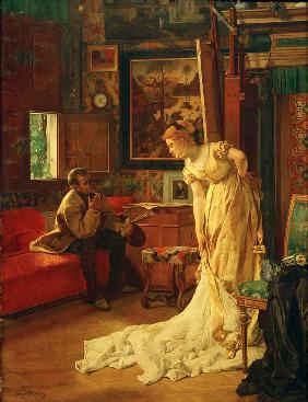 Der Maler od. Das Atelier 1869