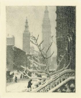 Zwei Türme, New York (aus: Camera Work) 1913