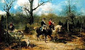 The Autumn Ride c.1875-80