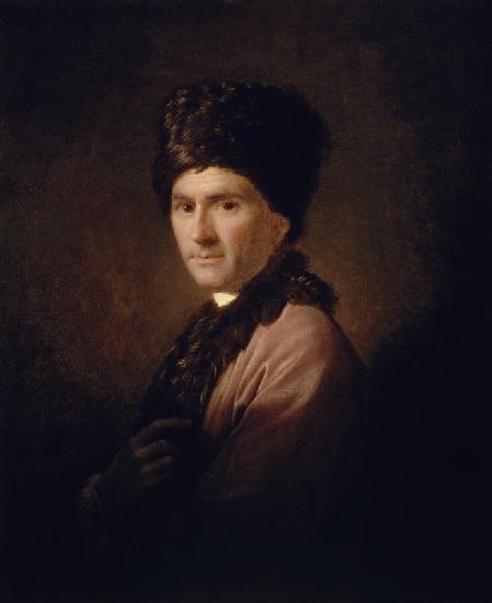 Porträt von Jean-Jacques Rousseau (1712-1778) 1766