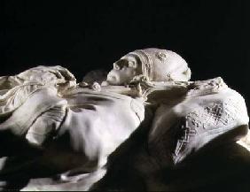 Tomb of Cardinal Tavera (detail of the head)