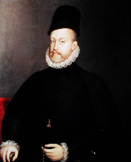 Portrait of Philip II (1527-98) von Alonso Sánchez-Coello