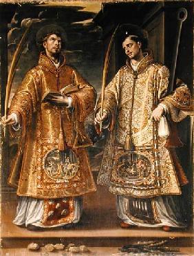 St. Lawrence and St. Stephen 1580