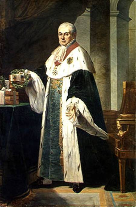 Louis (1757-1821) Marquis de Fontanes von Alphonse Lavaudan