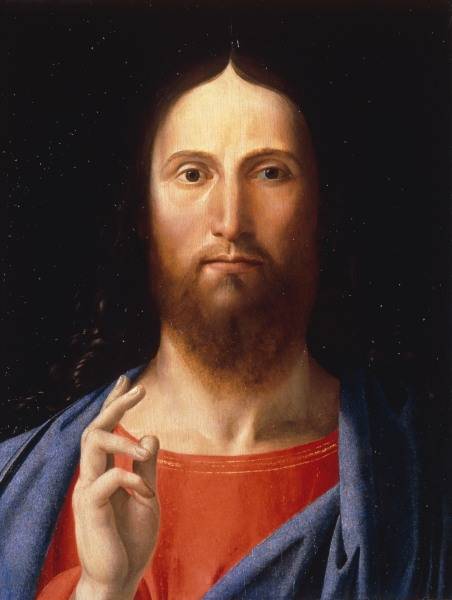 A.Vivarini, Segnender Christus von Alvise Vivarini
