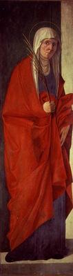 Female Martyr, c.1485-90 (tempera on panel) von Alvise Vivarini