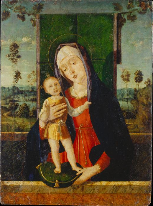 Madonna mit Kind von Alvise Vivarini