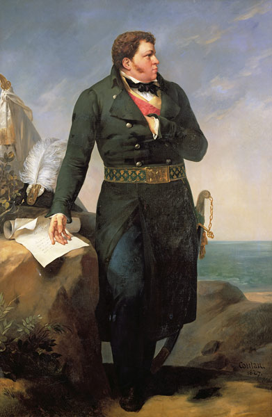 Portrait of Georges Cadoudal (1771-1804) von Amable Paul Coutan