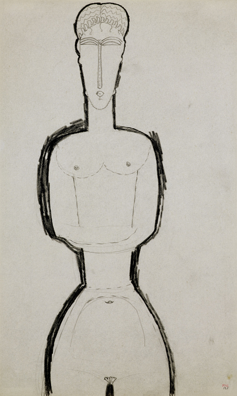 Female Nude von Amedeo Modigliani