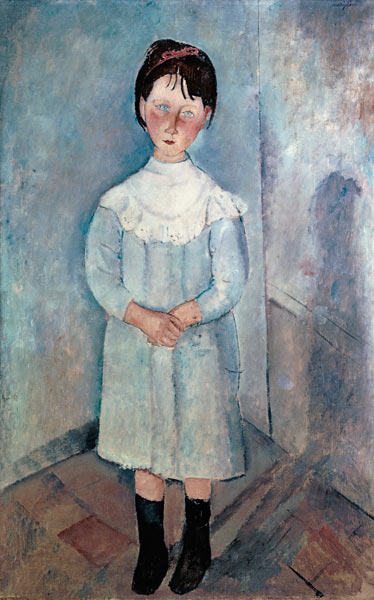A.Modigliani, Girl in blue von Amedeo Modigliani