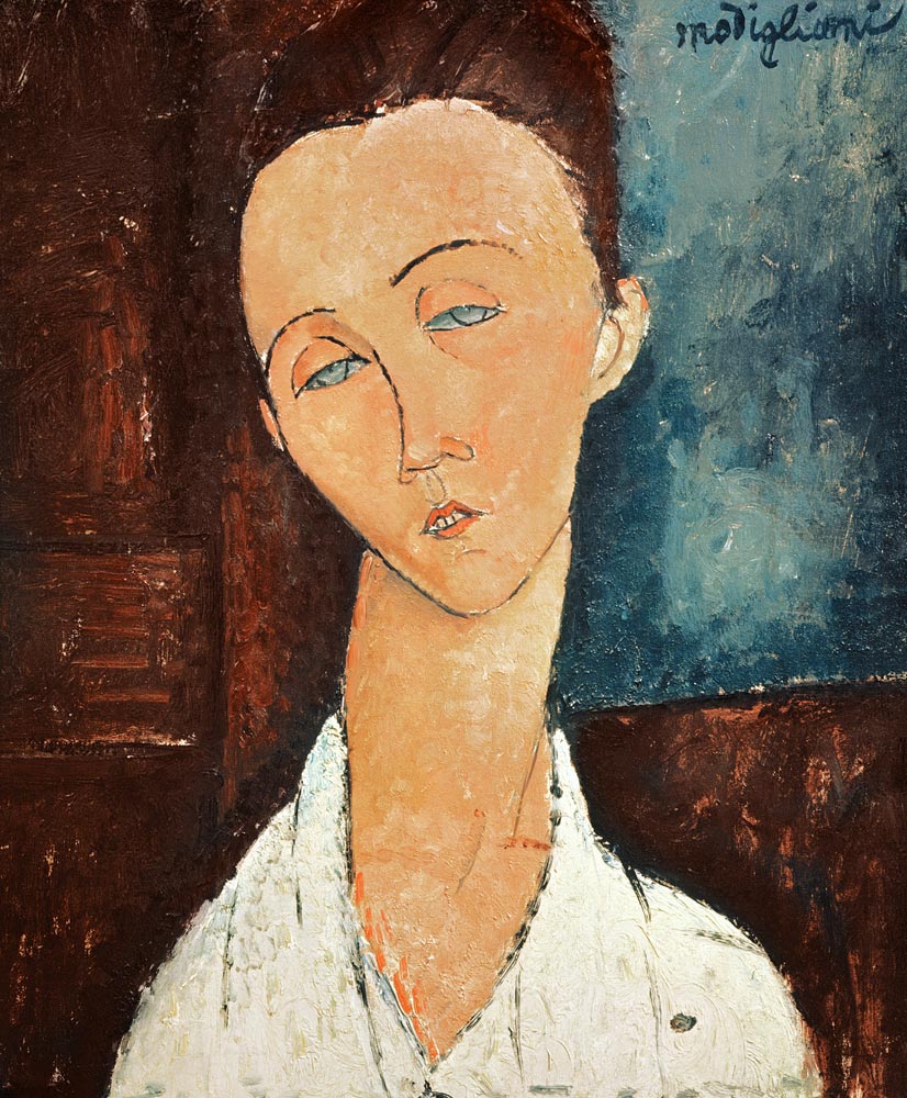 Portrait of Lunia Czechowska von Amedeo Modigliani