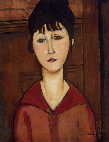 Head of A Young Girl von Amedeo Modigliani