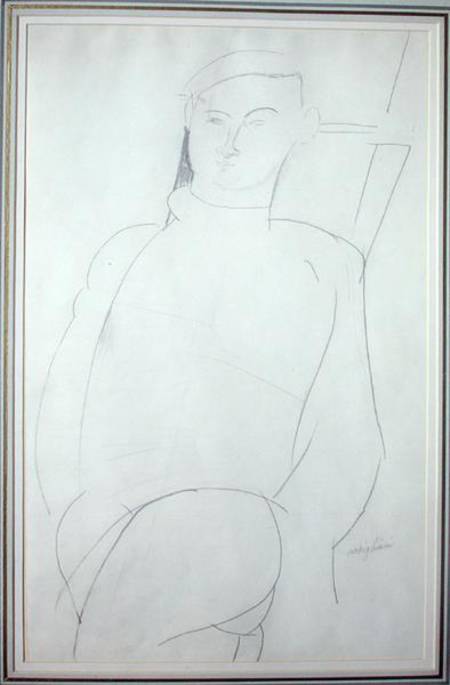 Jacques Lipchitz (1891-1973) von Amedeo Modigliani