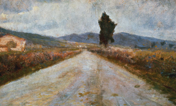 The Tuscan Road von Amedeo Modigliani