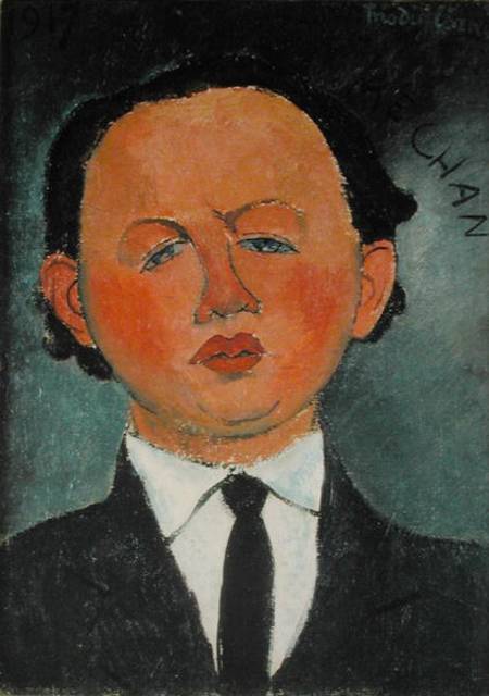 Oscar Miestchaninoff (1886-1956) von Amedeo Modigliani