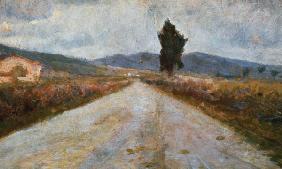The Tuscan Road c.1899