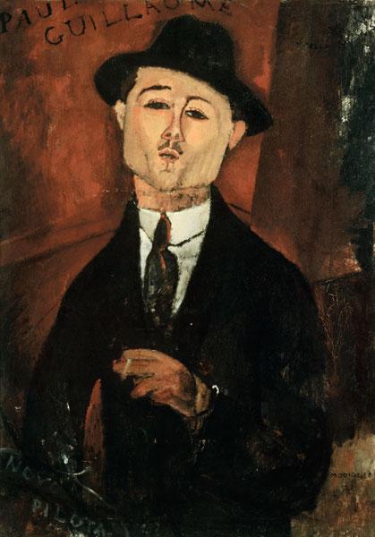 Paul Guillaume / Modigliani painting