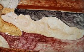 A.Modigliani, Reclining act