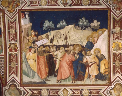 Die Gefangenahme Christi von Ambrogio Lorenzetti
