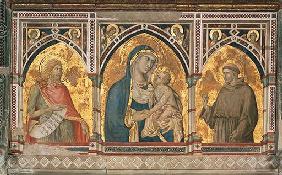 Madonna mit Kind, Johannes d.T. und dem hl. Franziskus 1315