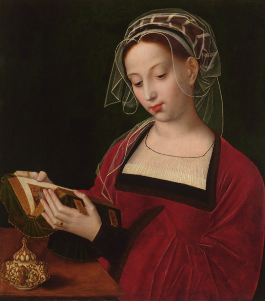 Die lesende Maria Magdalena von Ambrosius Benson