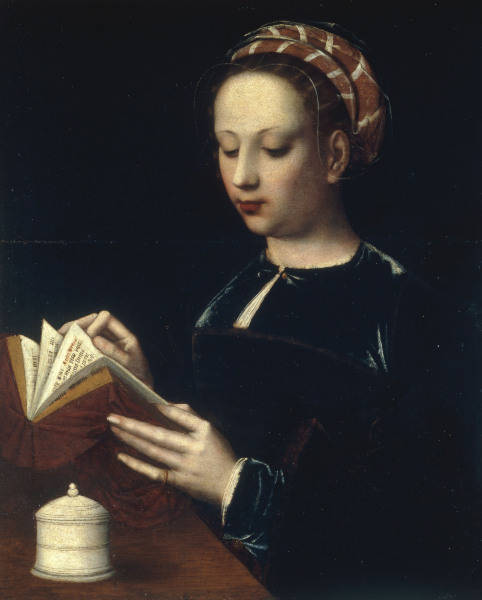A.Benson, Lesende Maria Magdalena von Ambrosius Benson
