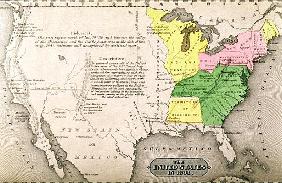Map of the United States in 1803, from ''Our Whole Country: The Past and Present of the United State