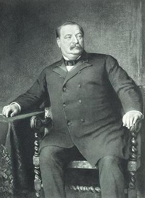 Grover Cleveland, 22nd and 24th President of th United States of America, pub. 1901 (photogravure) 0420-