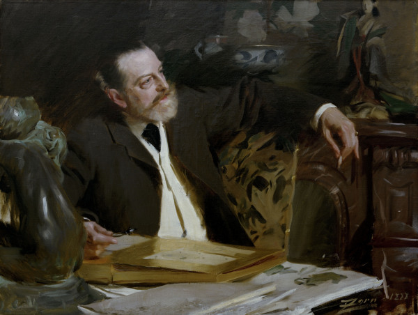 Antonin Proust / Paint.by Zorn / 1888 von Anders Leonard Zorn