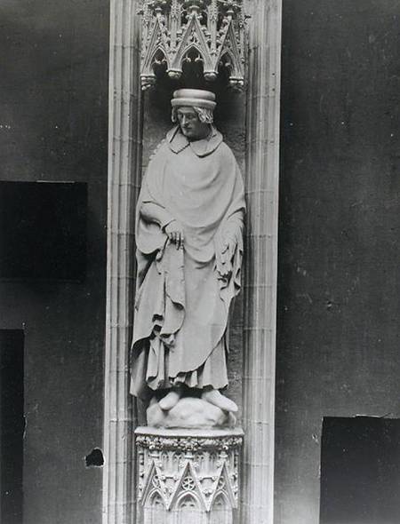 Copy of a statue of Jean Bureau, Sire de la Riviere von Andre Beauneveu
