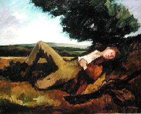 The Hunter's Rest or The Sleeping Hunter 1929