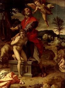 Abrahams Opfer von Andrea del Sarto