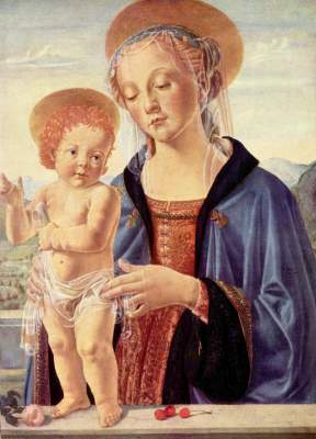 Madonna mit Kind von Andrea del Verrocchio