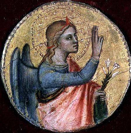 The Angel Annunciant von Andrea di Cione Orcagna