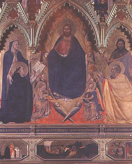 The Strozzi Altarpiece von Andrea di Cione Orcagna