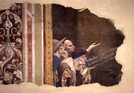 The Triumph of Death, fragment depicting beggars von Andrea di Cione Orcagna