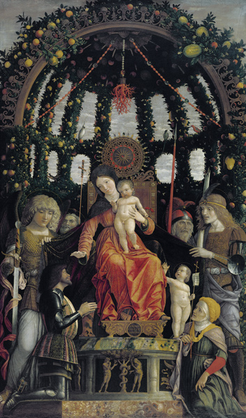 Madonna della Vittoria von Andrea Mantegna
