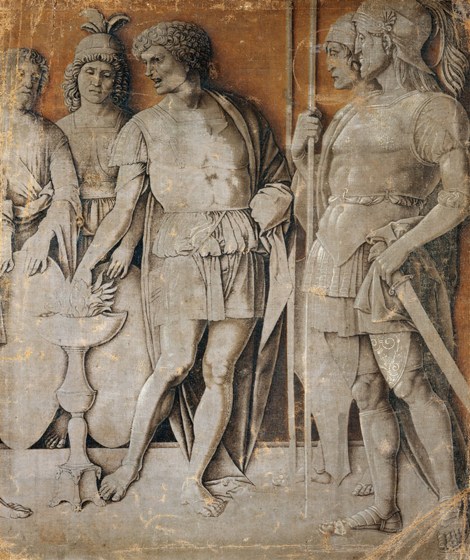 Mucius Scaevola von Andrea Mantegna