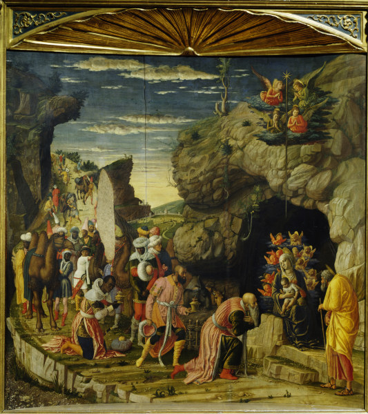 Anbetung der Könige von Andrea Mantegna