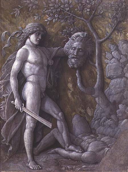 David with the head of Goliath von Andrea Mantegna