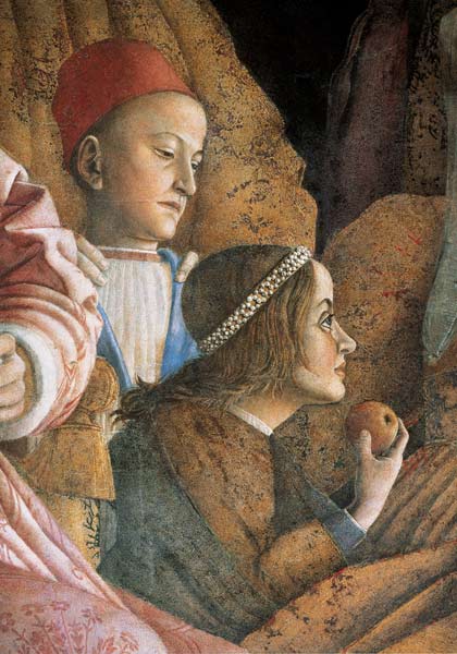 Lodovico u.Paola Gonzaga von Andrea Mantegna