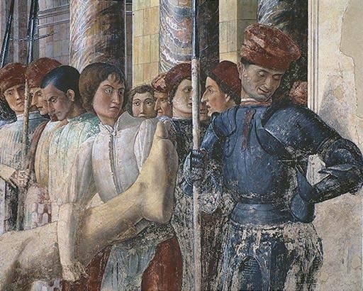 Leiche des hl.Christophorus von Andrea Mantegna