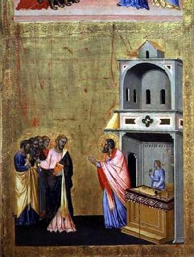 The Calling of St. Matthew, from the Altarpiece of St. Matthew and Scenes from his Life, c.1367-70 ( 14th