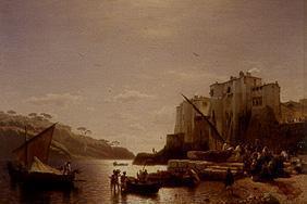 Neapolitanische Fischer bei Neapel 1854