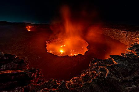 Vulkan Erta Ale Äthiopien