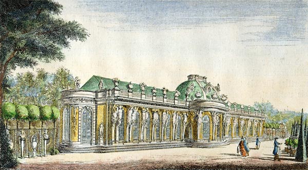 Potsdam, Schloß Sanssouci von Andreas Ludwig Krüger