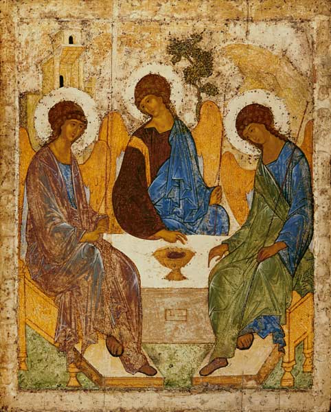 Heilige Dreifaltigkeit von Andrej Rublev