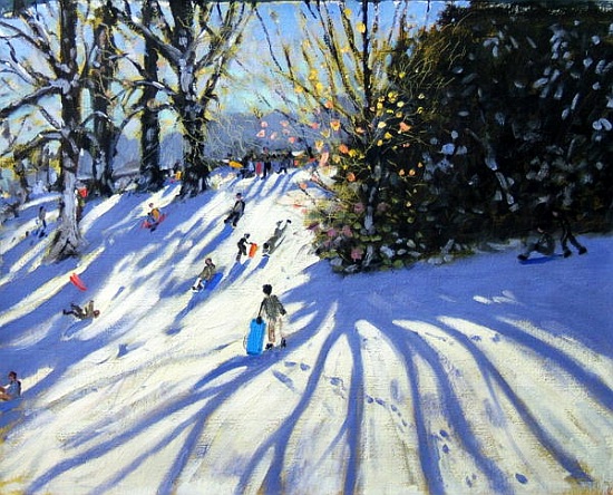 Early snow, Darley Park von Andrew  Macara